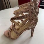 Jessica Simpson Ellenie Glitter Strappy Heels Photo 2