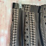 Blue Note Black & Tan Tribal Print Boho Pants Size L Photo 4