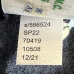 Loft  Floral Knee Length Dress Womens 4 Blue Viscose Dainty Romantic Boho Garden Photo 4