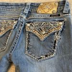 Miss Me Women Embellished Jeans Signature Skinny Low Rise Stretch Tall 34" Sz 27 Photo 2