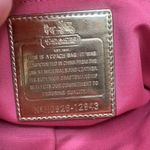 Coach Op Art Large Sabrina H0826-12943 Khaki Sateen/Leather Satchel Bag Photo 7