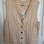 A New Day NWT  Sweater Tank 1X Photo 0