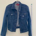French Connection  (FCUK)  thick fitted Jeans jacket for women. Photo 4