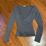 Aritzia  Wilfred Faux Wrap Long Sleeve Top Photo 0