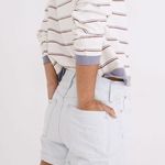 Madewell NWT The Dadjean Short in Calaveros Wash | Light Blue | 30 Photo 1