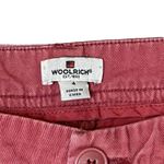 Woolrich Red Sunday Chino Crop Pants Women Size 4 Cotton Mid-Rise Flat Front Photo 5