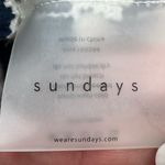 Sundays  Alder Side‎ Button Navy Blue White Striped Sweater *SEE MEASUREMENTS Photo 3