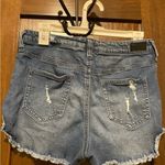 Elan Distressed Denim Women's Shorts Photo 3