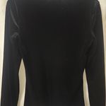 Polo by Ralph Lauren Black Velvet Blouse Photo 4