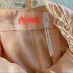 Free People $250 Heart to Heart Crochet Lace Trim Dress Romper Petal Pink Size 0 Photo 13