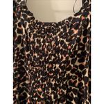 Who What Wear Women's Leopard Print Dress Size Medium Photo 9