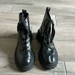 Schutz  black croc combat boots Photo 0