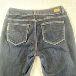 Paige  Jeans Hidden‎ Hills Women's  30x29.5 Mid Rise Dark Wash Flared Slimming Photo 8