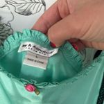 Y2k vintage babydoll satin slip dress Green Size L Photo 3