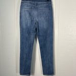 Democracy High Rise Drawstring Skinny Leg Blue Jeans Size 2 NWT Photo 6