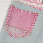 Vtg Get Used By Elie High Waisted Jeans-Size 30-Pastel-Streetwear-Hip Hop-1992 Photo 9