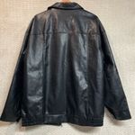 Automet Womens Black Faux Leather Bomber Bikercore Jacket Large NWT Photo 13