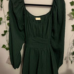 Altar'd State Altr’d State Evergreen Baby Doll Long Sleeve Dress Size M Photo 0