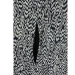 Silence + Noise  shirt dress side slits keyhole back medium black tan urban Photo 4