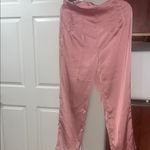 SheIn Pink Satin Pants Photo 1