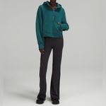 Lululemon  Scuba Oversized Half-Zip Hoodie Teal Green Jasper XS/S Photo 12
