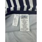 Anne cole *Studio Swimsuit Womens Size 14 Blue White Smocked One Piece Beach Photo 4