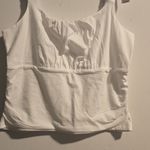 Loft  White Camisole Top Photo 3