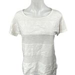 Tommy Hilfiger Women's White Eyelet Embroidered Short Sleeve Tee T-Shirt Top S Photo 0