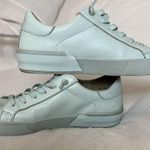 Dolce Vita mint Leather Sneakers Sz 8 Blue Photo 2