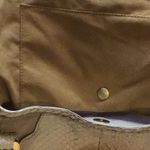 Jimmy Choo  large satchel cream color with gold hardware Photo 8