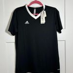 Adidas Women’s large Entrada soccer jersey shirt Photo 2