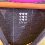 Title Nine  Sleeveless Speed Racer Athletic Dress Yellow Gray Medium Photo 3