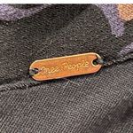 Free People  Black Geometric Mock Neck A-Line Mini Dress Photo 3