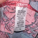 LuLaRoe  red flowers high low loungewear L cozy Carly dress Photo 2