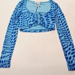 superdown Gianna Top in Blue Photo 2