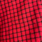 Ralph Lauren Sport Crop Top DIY Elbow Patches Red Plaid Women Size 2 Oversized Photo 10