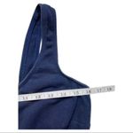 Vintage One Piece Romper Shorts Bathing Suit Blue Plaid Checkered one piece White Size 20W Photo 8