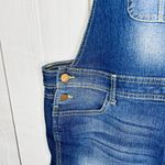 No Boundaries  Short Jeans Overalls Stretch Denim Size L (11-13) Cuffed Photo 3