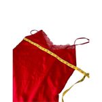 Johnny Vegas Boutique size large red satin camisole intimates NWT Photo 3