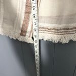 Anthropologie Holding Horses Avery Cream Striped Boho Wrap Mini Skirt 8 Photo 4