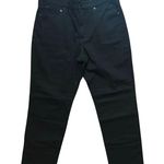 NWT J.Crew Curvy Essential Straight Black Jean In All Day Stretch Black Size 30 Photo 2