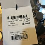 Paco Rabanne Sequined Midi Skirt Silver size FR 36 /US 4 original price €2300 Photo 5