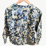 Ann Taylor  Petite Floral Puff Sleeve Sweatshirt Photo 1