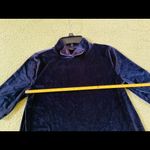 Loft Dark blue velvet top 💙💙 Photo 3