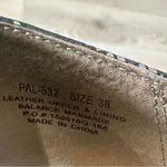 Alegria  BY PG LITE BLACK & SILVER METALLIC MARY JANES Sz 38 EU PAL-532 8/8.5 US Photo 4