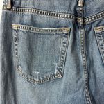 GRLFRND  Jeans Bobbi 28 What You Like Wash Distressed Frayed Hem Button front Photo 4