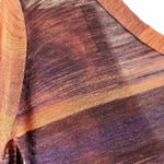 BCBGMAXAZRIA Reva Sweater NNI1H807 Ombré Purple Orange Size Small Viscose Linen Photo 5