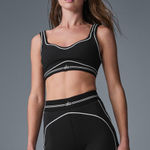 Alo Yoga Airbrush Heart Throb Bra Photo 0