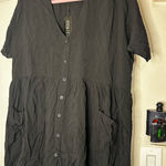 Current Mood  Black Mini Dress Photo 0