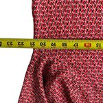 Carolina Belle Red Printed High Neck Top Women's Blouse Size Large | 73 Photo 5